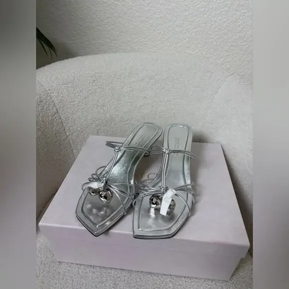 Jimmy Choo Jemma Mule 50 Shoe 37.5 - Picture 3 of 9